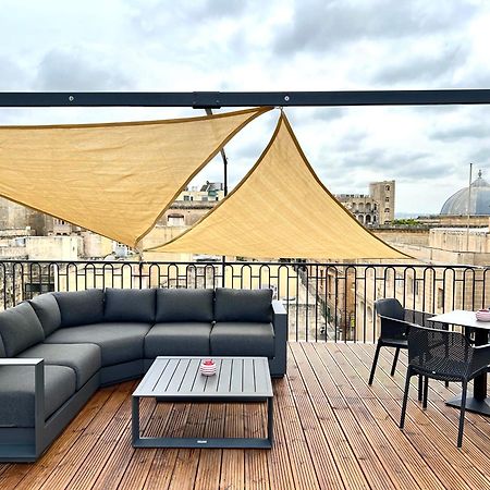 Florette Suite 1Br With Stunning Lounge Terrace By Arcobnb Floriana Eksteriør billede
