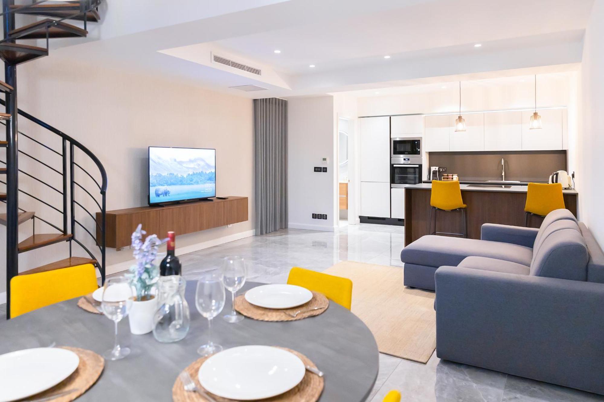 Florette Suite 1Br With Stunning Lounge Terrace By Arcobnb Floriana Eksteriør billede
